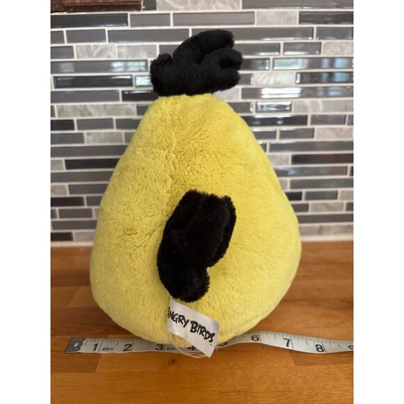 Angry Bird Yellow Chuck Bird Plush 10" Tall 2010 Commonwealth plush- NO SOUND - Picture 4 of 4